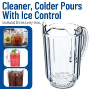 Carlisle FoodService Products Clear / 48 Ounces / Polycarbonate Jugs