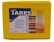 High Visibility Yellow Tarp 3.3 OZ. by Tarpsdirect – 10'x60', High Density Polyethylene, Yellow, Model Y10x60