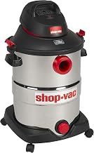 Shop-Vac 5989500 12 gallon 5.5 Peak HP Stainless Wet Dry Vacuum, Black