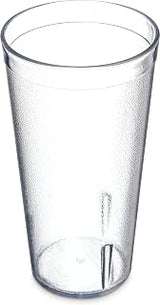Carlisle FoodService Products Plastic Tumblers, 20 Oz, Clear, 24 Pack