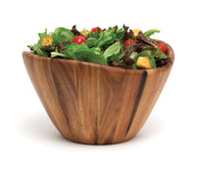 Lipper International Acacia Wave Bowl, 12 Inch Diameter, Natural