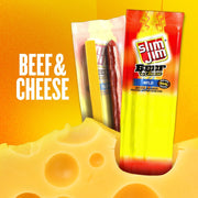 Beef Jerky Meat Sticks & Cheese by Slim Jim – 1.5 Ounce (Pack of 18), Model 00026200112053