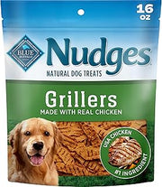 Blue Buffalo Nudges Grillers Chicken Dog Treats, 16 oz