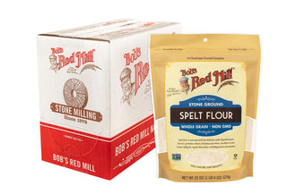 Spelt Flour by Bob's Red Mill – 22 Ounce (Pack of 4), Natural, Pack of 4, Model P101746