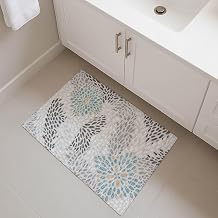 Addison Rugs Chantille ACN2629 Silver 1'8" x 2'6" Indoor/Outdoor, Machine Washable, Easy Clean, Non Shedding, Bedroom, Living Room, Dining Room, Kitchen, Patio Rug
