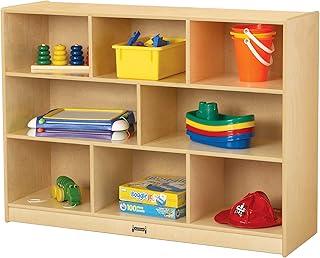 Jonti-Craft 2691JC18 Super-Sized Single Mobile Storage Unit, 18" Depth