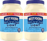 Best Foods Creamy Light Mayonnaise Light Mayo Made with Cage Free Eggs 48 Fl oz (Pack of 2)