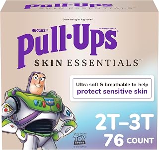 Pull-Ups Boys Skin Essentials Training Pants, 2T-3T, 76 Ct