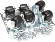 Perlick 67062 Set of 6 2-7/8 H Caster Kit