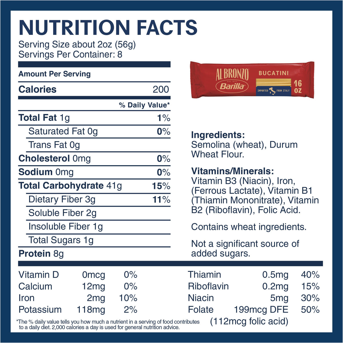 Barilla 16 Ounce (Pack of 3) / Barilla Al Bronzo, Bucatini, 16 oz / 3 Pasta