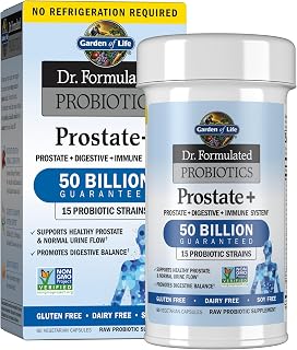 Garden of Life Dr. Formulated Probiotics Prostate+, Shelf Stable, 60ct