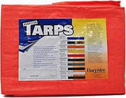 16 Ft X 20 Ft Orange Tarp - 3.3 Oz.