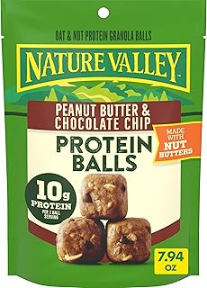 Nature Valley Peanut Butter & Chocolate Chip Protein Granola Ball, 7.94 oz