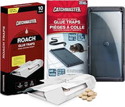 Catchmaster Rat and Mouse Traps 22-Pack & Roach Trap 10-Pack Bundle