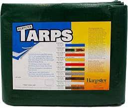8 Ft. X 10 Ft. Medium Duty 4.5 Oz. Forest Green Tarp - 9 Mil Thick