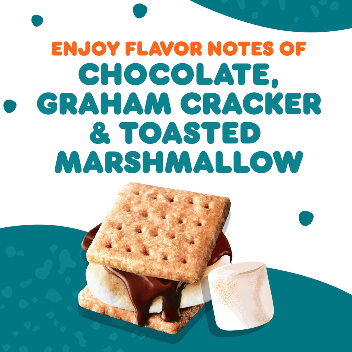 Dunkin’ S’mores Flavored Coffee by Dunkin' – 22 Count (Pack of 1), Model 1069799868