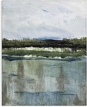 Stupell Industries Northwest Lakeside View, 36 x 48 Inch Canvas Wall Art