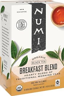 Numi Tea Breakfast Blend Black Tea (6x18 Bag)