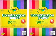 Crayola Construction Paper 96 Sheets - Pack of 2
