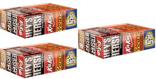 Full Size Variety Pack - 30 Count (3 Pack) by HERSHEY'S – 3 Pack (30 Count), Pack of 3, Model 380414