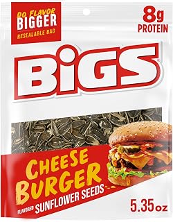 BIGS Sunflower Seeds, Cheeseburger Flavor, 5.35 oz.