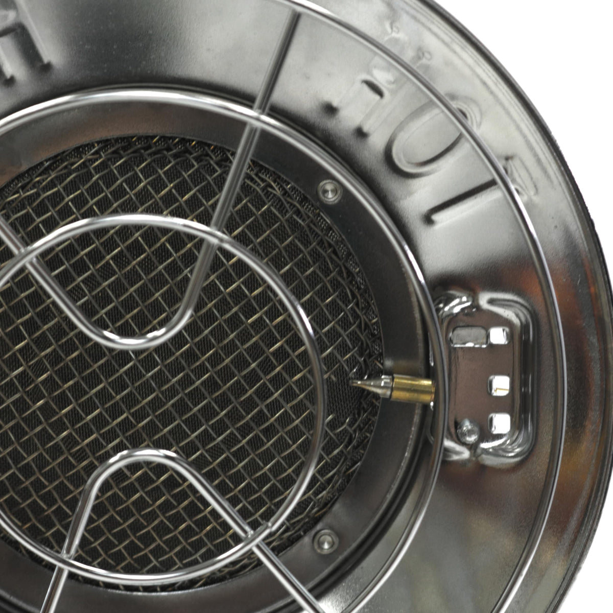 MH15 Single Tank Top Outdoor Propane Heater by Mr. Heater – 15000, Stainless-Steel, Silver, Model F242200