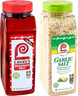 Lawry's Seasoned Salt and Garlic Salt Bundle, 73 oz