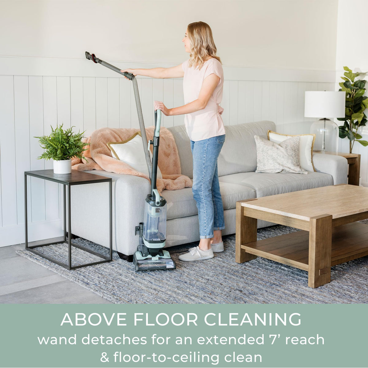 Featherlite Bagless Upright Vacuum Lightweight by Kenmore – DU1275, 3 liters, Light Green, Model DU1275