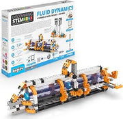 Engino: Discovering STEM - Fluid Dynamics: Archimedes Principle, Buoyancy & Hydraulics - 6 Models, Toy Structure Brick Building Set, Snap-Fit, Kids 9+