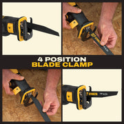 20V MAX XR Reciprocating Saw Cordless by DEWALT – One Size, Plastic, Black, Model DCS367B