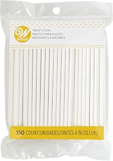 Wilton Lollipop Sticks, Cake Pop Sticks, 4 in., 150-Count