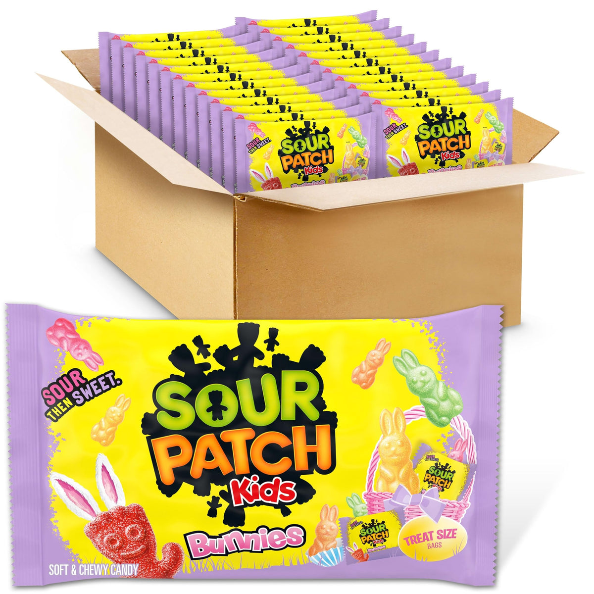 Sour Patch Kids Mixed-Fruit / 7.93 Ounce (Pack of 24) / 1 Gummy Candy