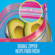 Ziploc Clear / 48 Count (Pack of 1) / 32.0 ounces Food Storage Bags