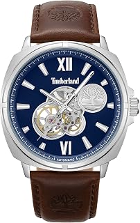 Timberland Williston Automatic Function Watch - Quartz Watch Movement - Case Width: 43.5 mm - Stainless Steel - 5 ATM