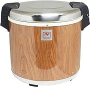 Thunder Group SEJ21000 Wood Grain 50-Cup (Uncooked) 100-Cup (Cooked) Rice Warmer