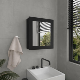 Optim Medicine Cabinet Organizer by Tuhome – Engineered Wood, Black Wenge, Model GLW11015