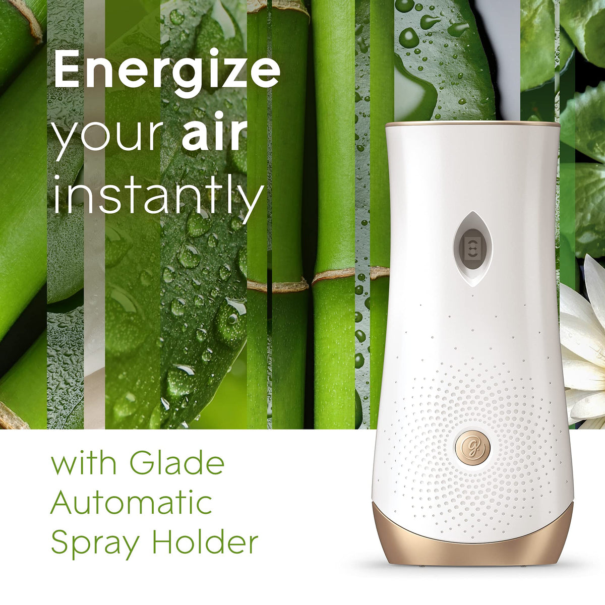 Automatic Spray Refill by Glade – 6.2 Fl Oz (Pack of 3), Green, Pack of 3, Model 334887