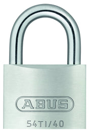 Titalia Padlock by ABUS – 40 mm, Alloy Steel, Single, Model 54TI/40 Lock-Tag