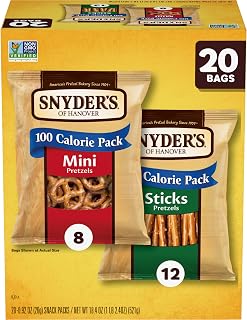 Snyder's of Hanover Variety Pack Pretzels, 20 Count 0.92 Oz