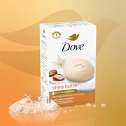 Dove 3.75 Ounce (Pack of 72) / Shea Butter / White Soaps