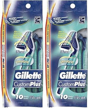 Gillette Mens Sensor Plus 2 Razor Disposable 10 Count (Pack of 2)