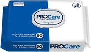 Fqcrw050 Procare Adult Washcloth, 12quot; X 8quot, Soft Pack,First Quality - Pack(Age) 50