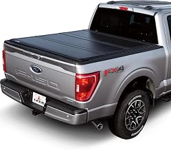 LEER HF350M 3-Panel Folding Tonneau Cover, Fits 2024-2025 Ford Ranger with 4'10" Truck Bed