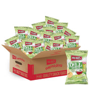 Creamy Dill Pickle Potato Chips by HERR'S – 1 Ounce (Pack of 42), Pack of 42