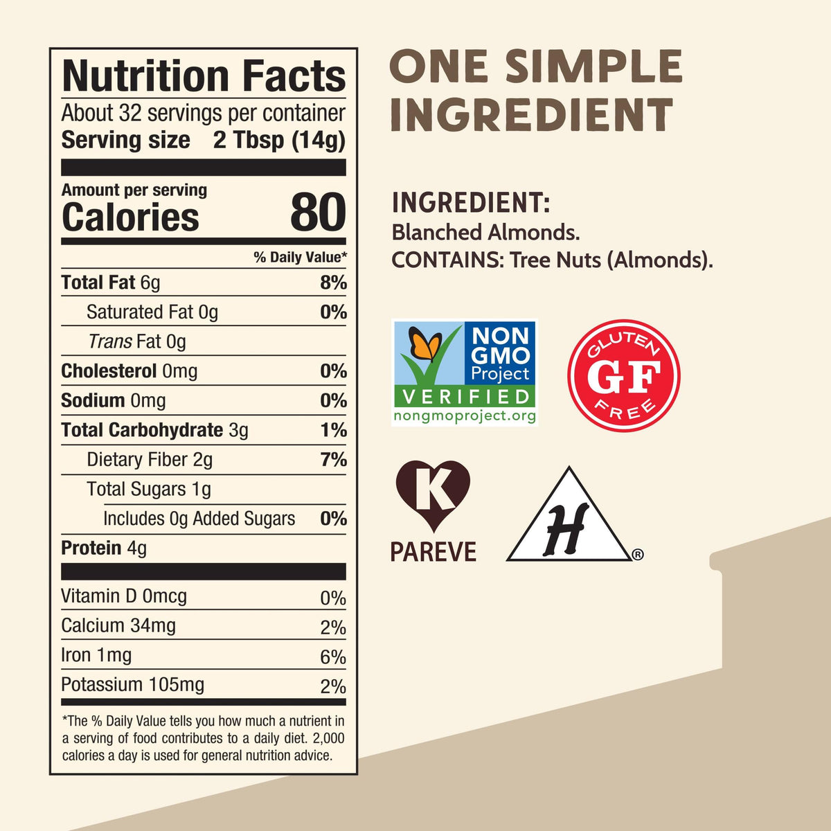 Blanched Almond Flour by Bob's Red Mill – 16 Ounce (Pack of 4), Natural, Pack of 4, Model P101800