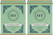 Harney & Sons Peppermint Herbal Tin, 20 Count (Pack of 2)