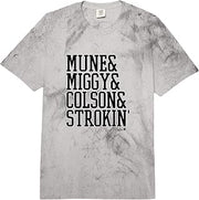 Mune & Miggy & Colson & Strokin' - Chicago Baseball Comfort Colors Adult Heavyweight T-Shirt