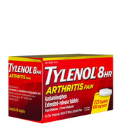 8 HR Arthritis Pain Extended Release 650 mg Caplets 225 ea (3 Pack) by Tylenol – 225 Count (Pack of 1), Pack of 3, Model PPAX1144080