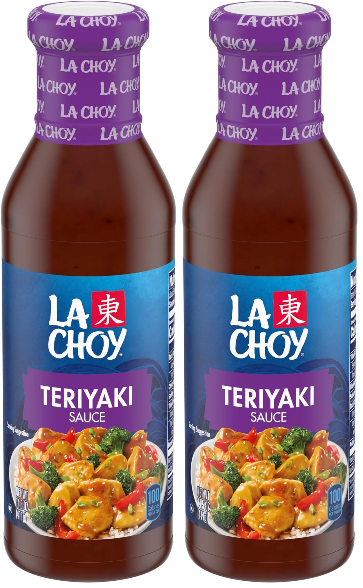 Teriyaki Stir Fry Sauce & Marinade by La Choy – 14.5 Ounce (Pack of 2), Pack of 2, Model PMLCTY145