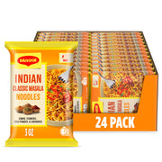 Indian Classic Masala Noodles 24-Pack by Maggi – 0.11 Ounce (Pack of 24), Pack of 24, Model 028000284589